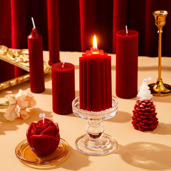 Wine Red Scented Candles