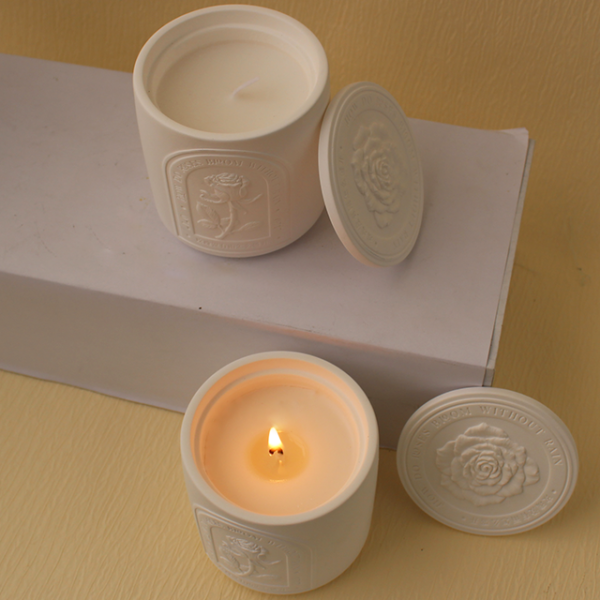 Luxury Gypsum Jar Candles - Image 3