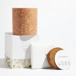 ECO Friendly Cardboard Scented Candles Jar