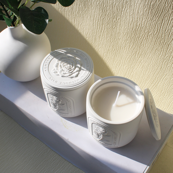 Luxury Gypsum Jar Candles - Image 4