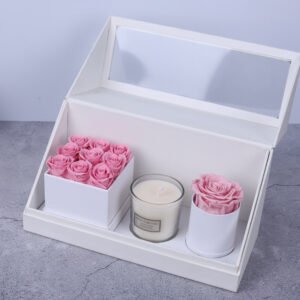 Flower eternal scented candles